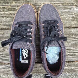 like new vans pro skate shoe mens 7.0 women's 8.5